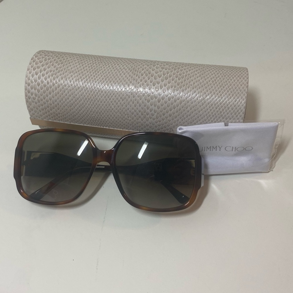Jimmy Choo Sun Glasses Woman’s Tortoise Shell